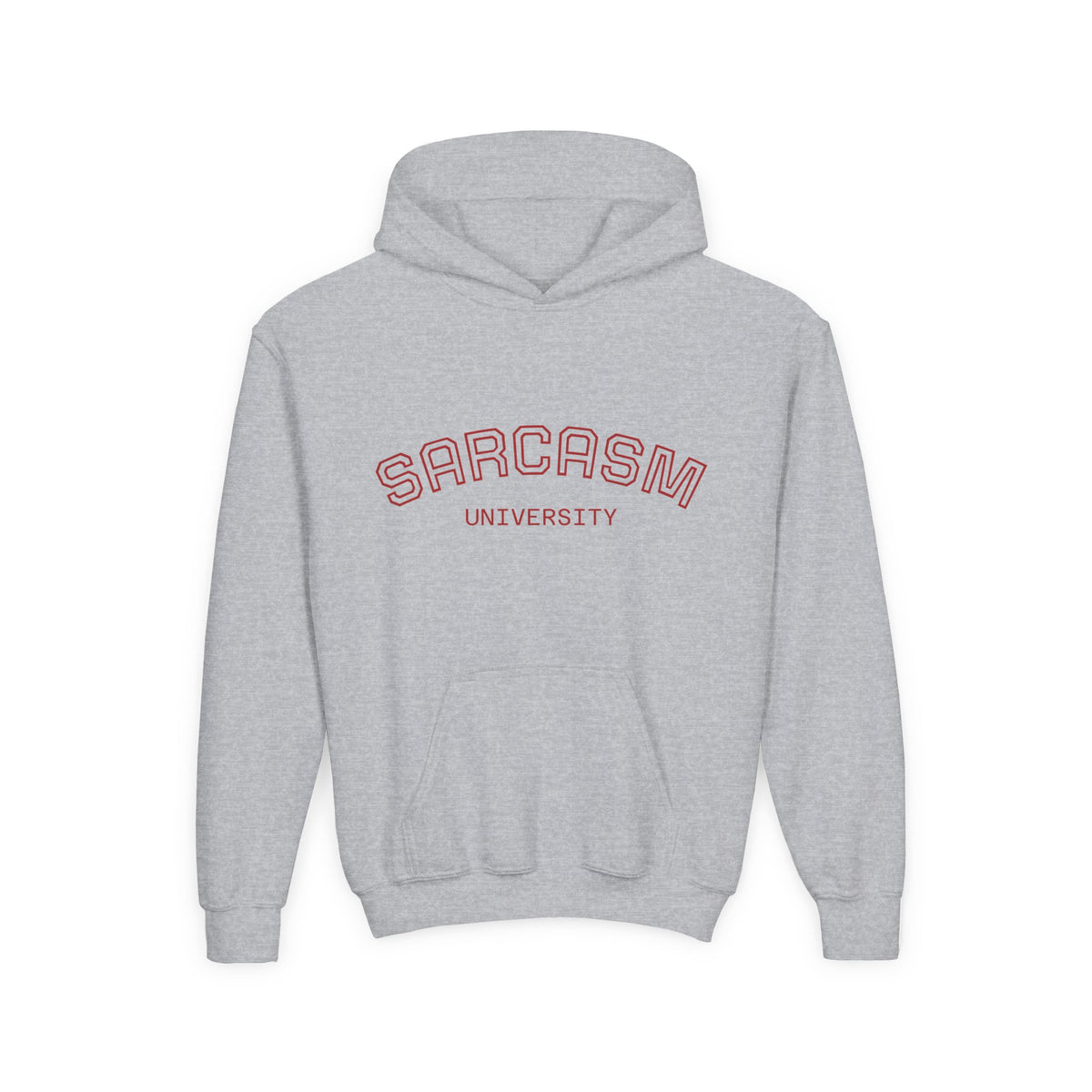 Youth Hoodie — "Sarcasm University" Pullover