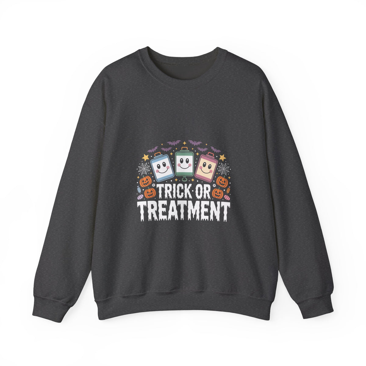 Halloween Candy Sweatshirt — Cute Trick-or-Treat Design