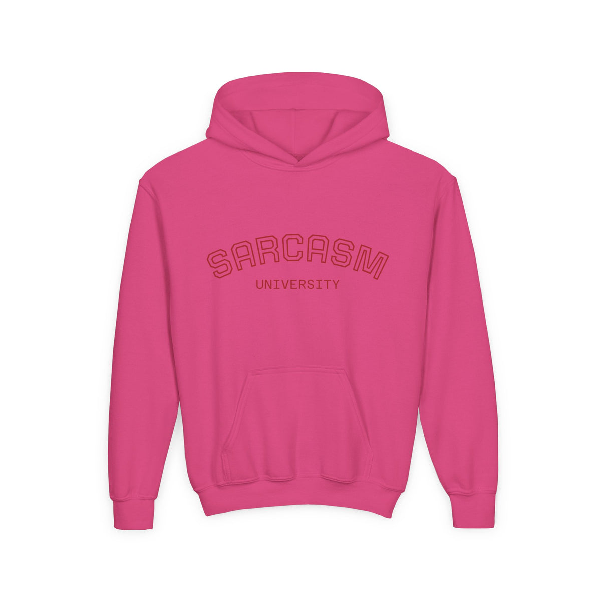 Youth Hoodie — "Sarcasm University" Pullover