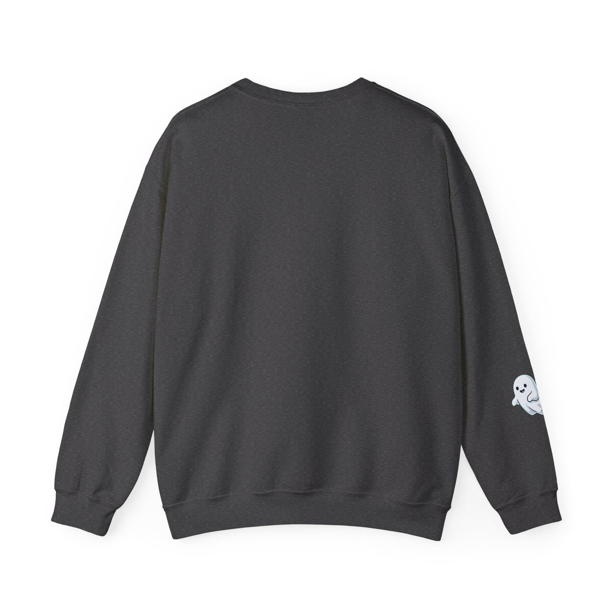 Crewneck Sweatshirt — "It's Fun to Believe in Ghosts, Aliens, Magic & Yourself" Cute Daisy & Ghost Graphic