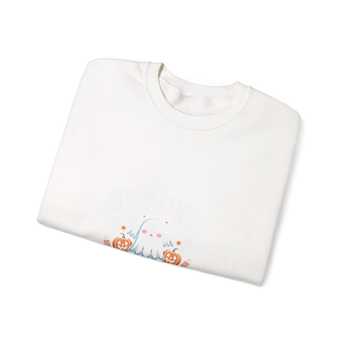 Nursing Director Crewneck Sweatshirt — Cute Halloween Pumpkin Nurse Design
