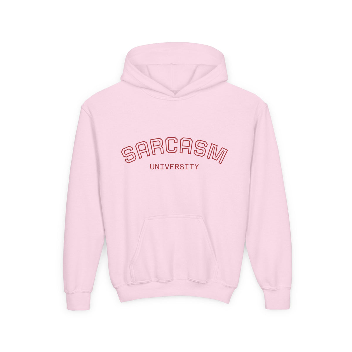 Youth Hoodie — "Sarcasm University" Pullover