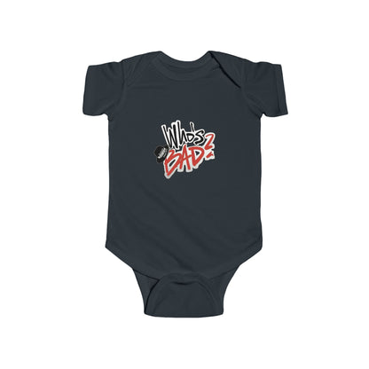Infant Bodysuit — “Who’s Bad?" Michael Jackson