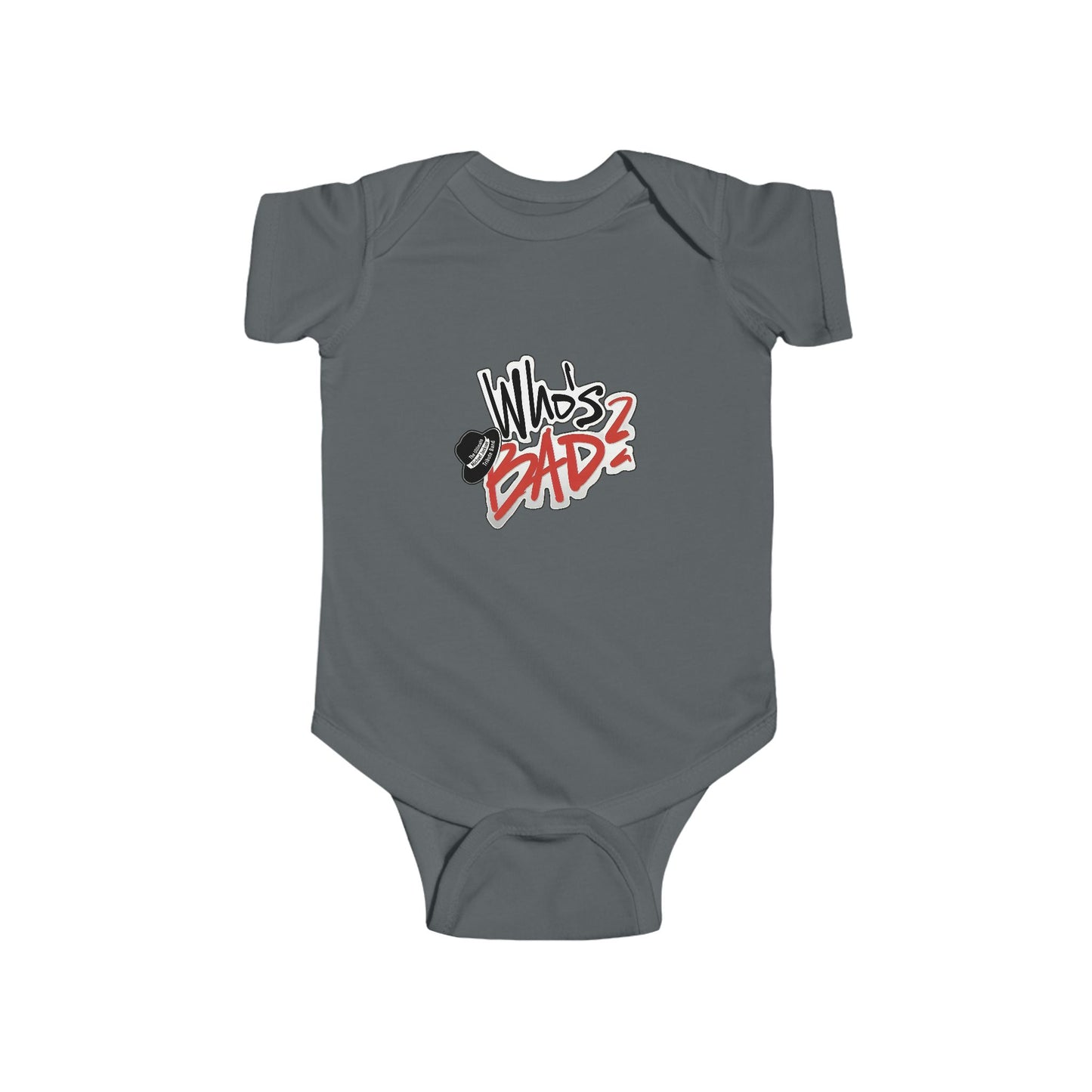 Infant Bodysuit — “Who’s Bad?" Michael Jackson