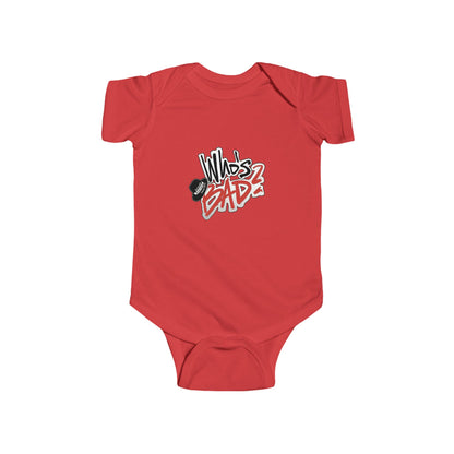 Infant Bodysuit — “Who’s Bad?" Michael Jackson