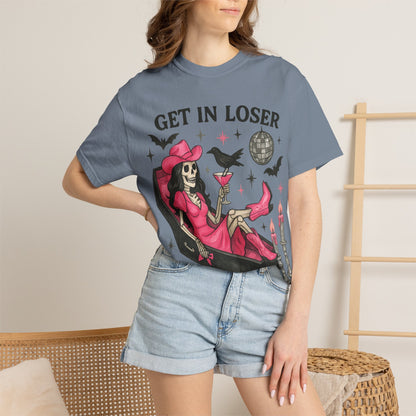 Get In Loser Skeleton Tee