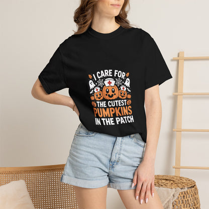 Cute Pumpkin Patch Nurse Tee