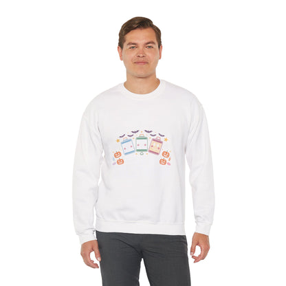 Halloween Candy Sweatshirt — Cute Trick-or-Treat Design