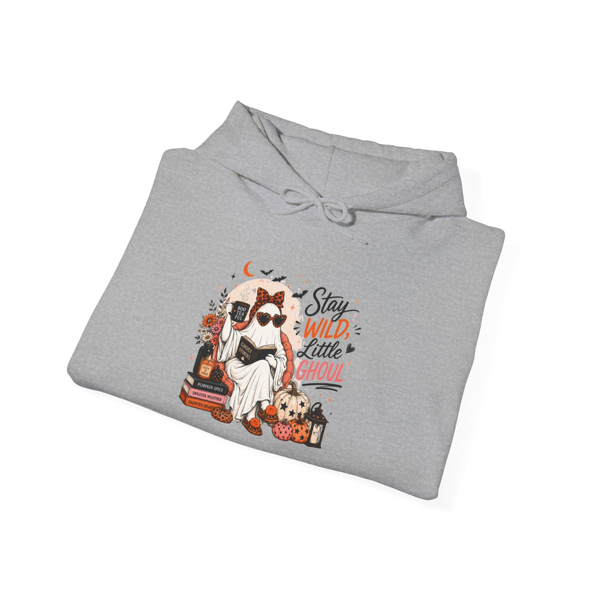 Halloween Dog Hoodie - "Oooey Wild Little Ghoul" Cute Spooky Pup Sweatshirt