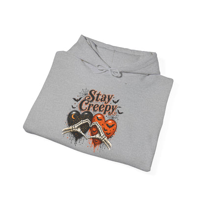 Creepy Heart Halloween Hoodie