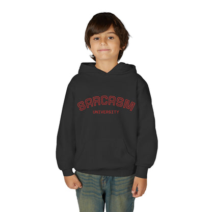 Youth Hoodie — "Sarcasm University" Pullover