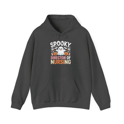 Director of Nursing Halloween Hoodie — Cute Pumpkin & Ghost Nursing Sweatshirt