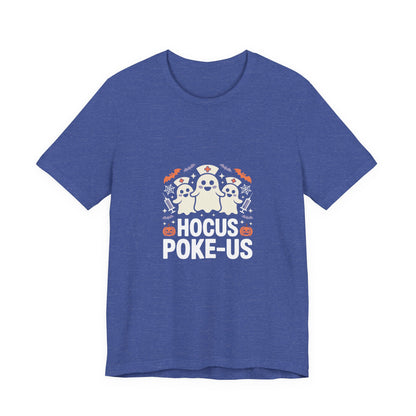 Hocus-POKE-USTee — Pumpkin & Bats T-Shirt