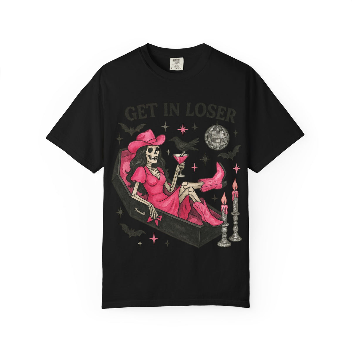 Get In Loser Skeleton Tee