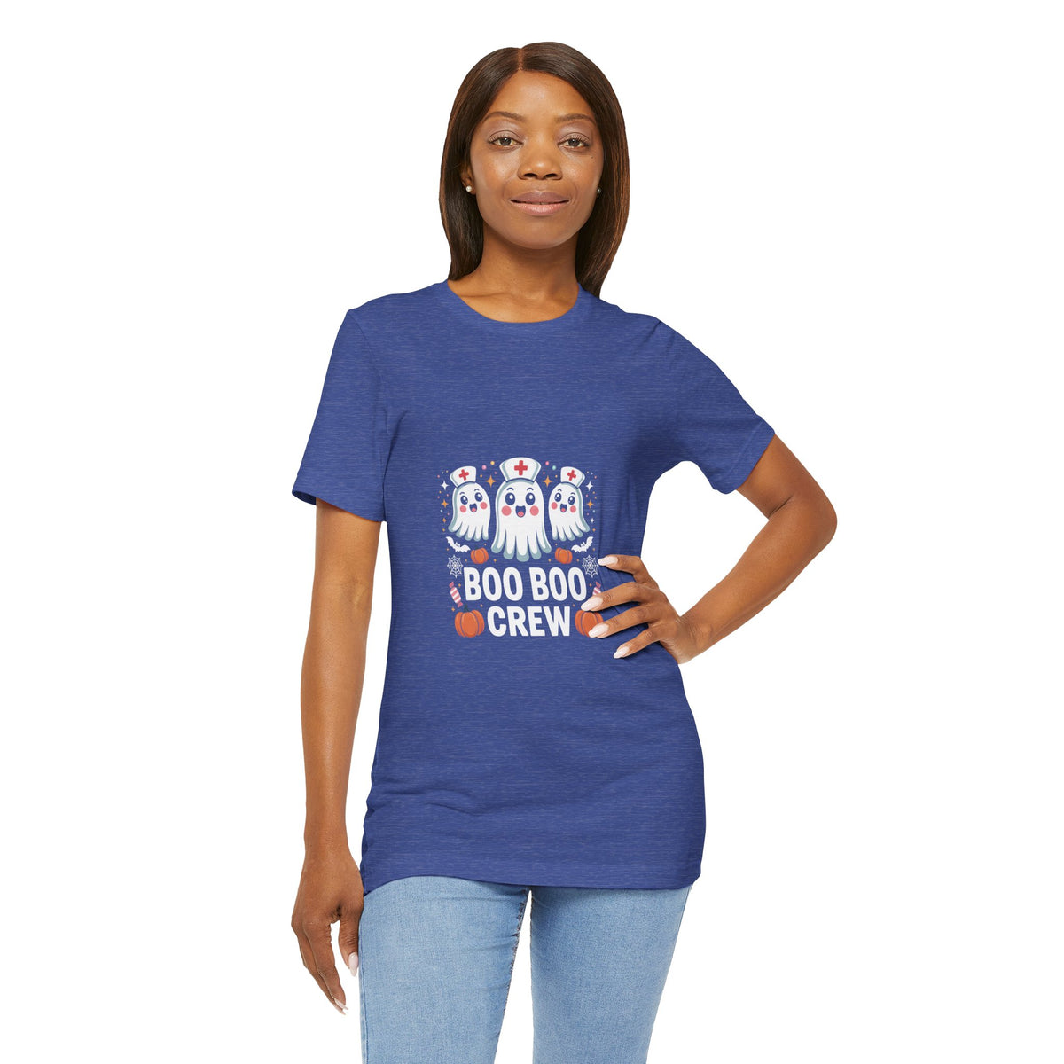 Cute Ghost Nurse T‑Shirt