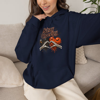 Creepy Heart Halloween Hoodie