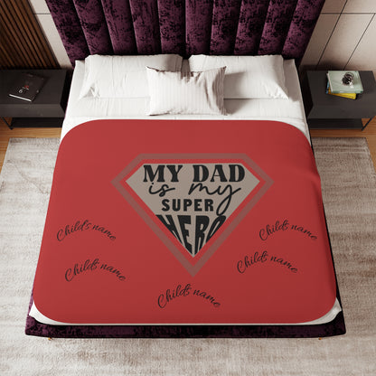 Sherpa Blanket- Great gift for Dad