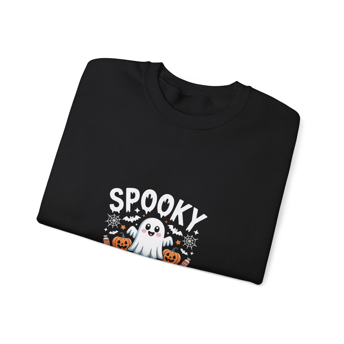 Nursing Director Crewneck Sweatshirt — Cute Halloween Pumpkin Nurse Design