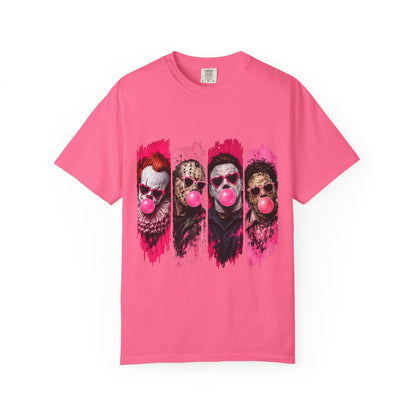 Creepy Clowns Bubblegum Graphic T-Shirt