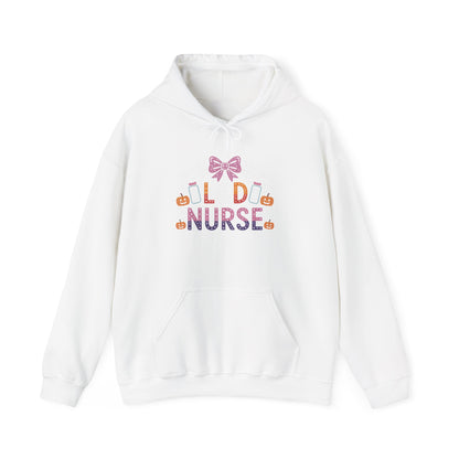 Halloween Candy Nurse Hoodie — Cute Trick-or-Treat Nursing Pullover