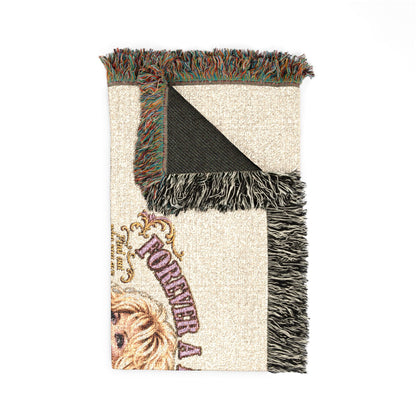 Dolly Parton Woven Blanket