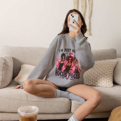 Hocus Pocus Pink Witches Crewneck Sweatshirt
