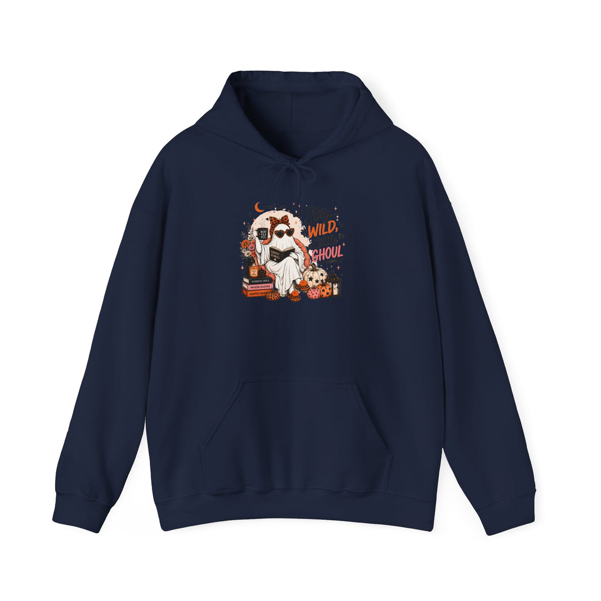 Halloween Dog Hoodie - "Oooey Wild Little Ghoul" Cute Spooky Pup Sweatshirt