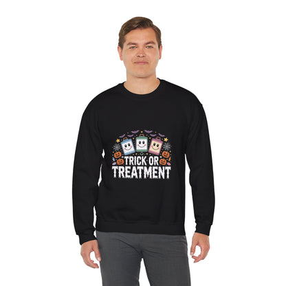 Halloween Candy Sweatshirt — Cute Trick-or-Treat Design