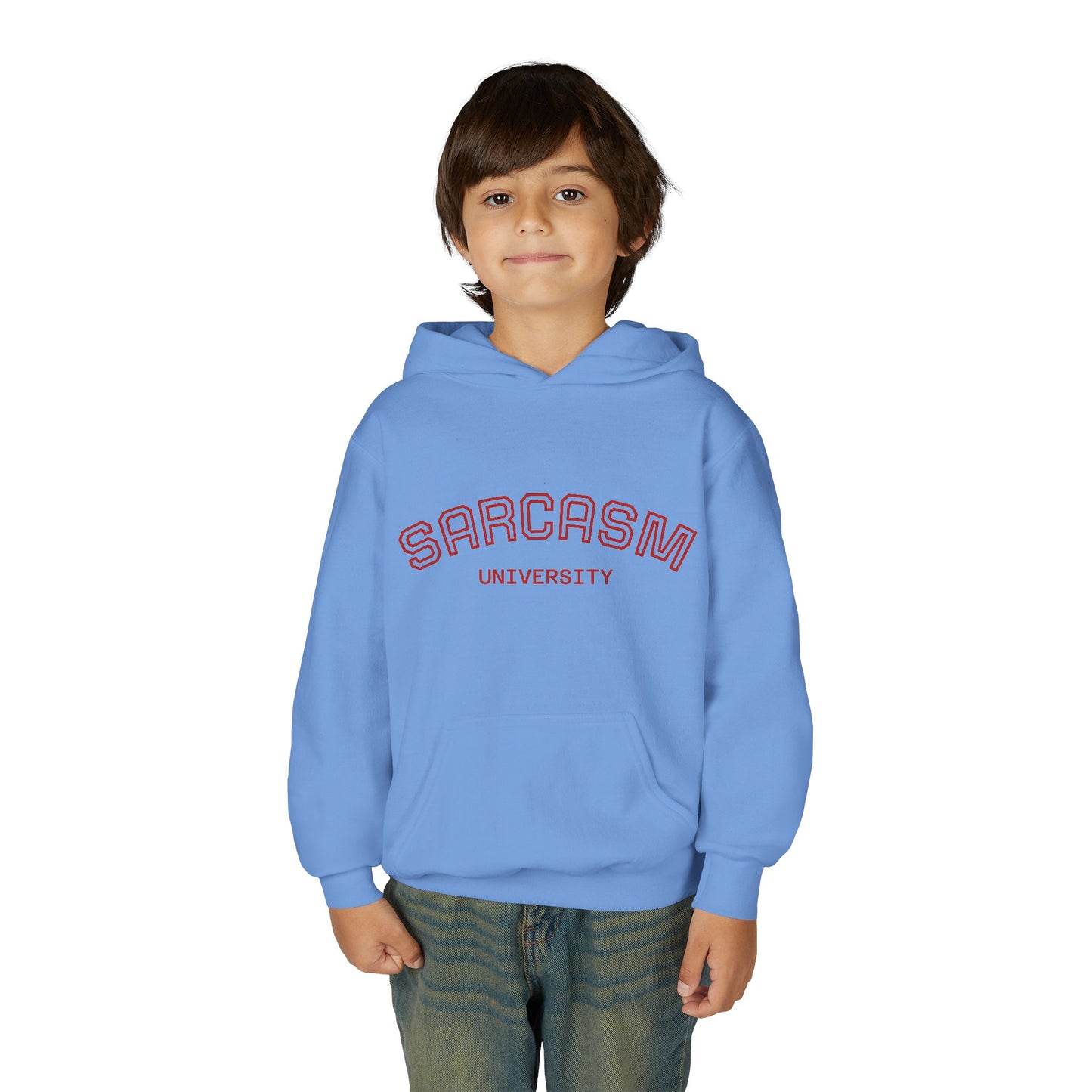 Youth Hoodie — "Sarcasm University" Pullover