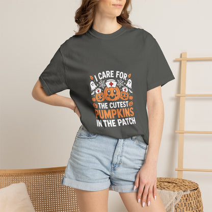 Cute Pumpkin Patch Nurse Tee