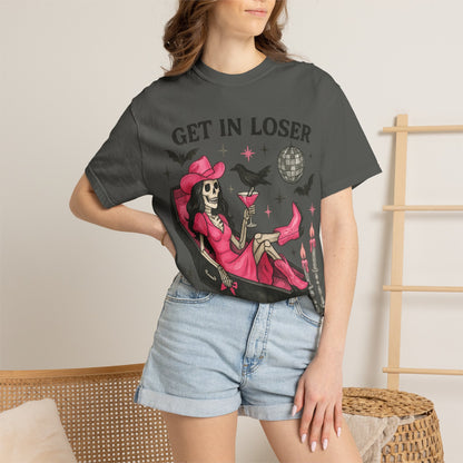 Get In Loser Skeleton Tee
