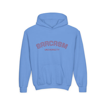 Youth Hoodie — "Sarcasm University" Pullover