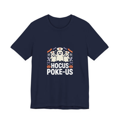 Hocus-POKE-USTee — Pumpkin & Bats T-Shirt