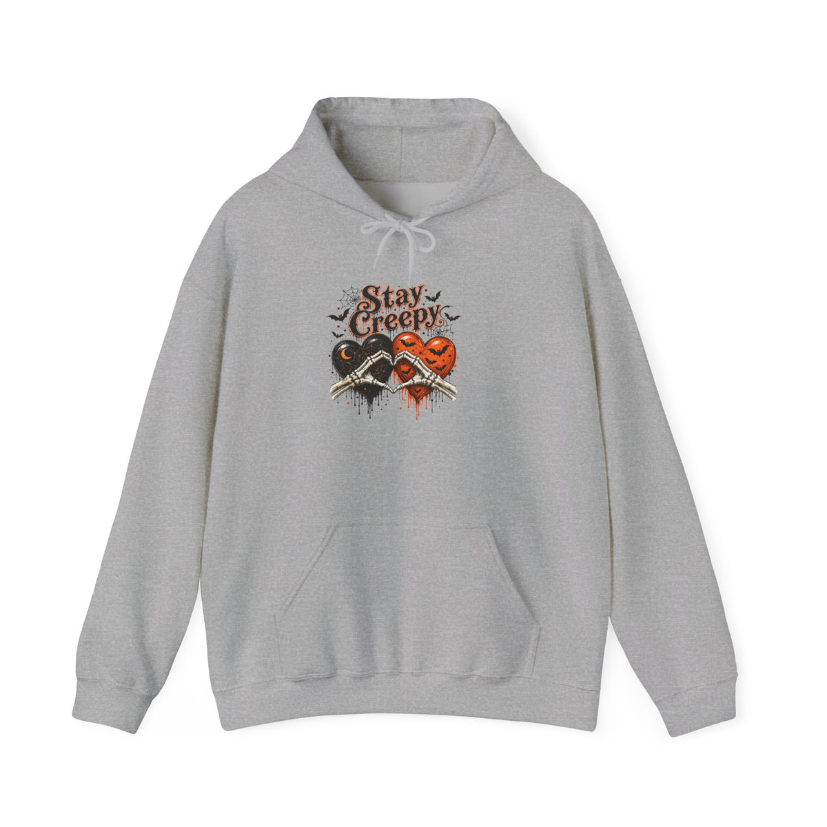Creepy Heart Halloween Hoodie