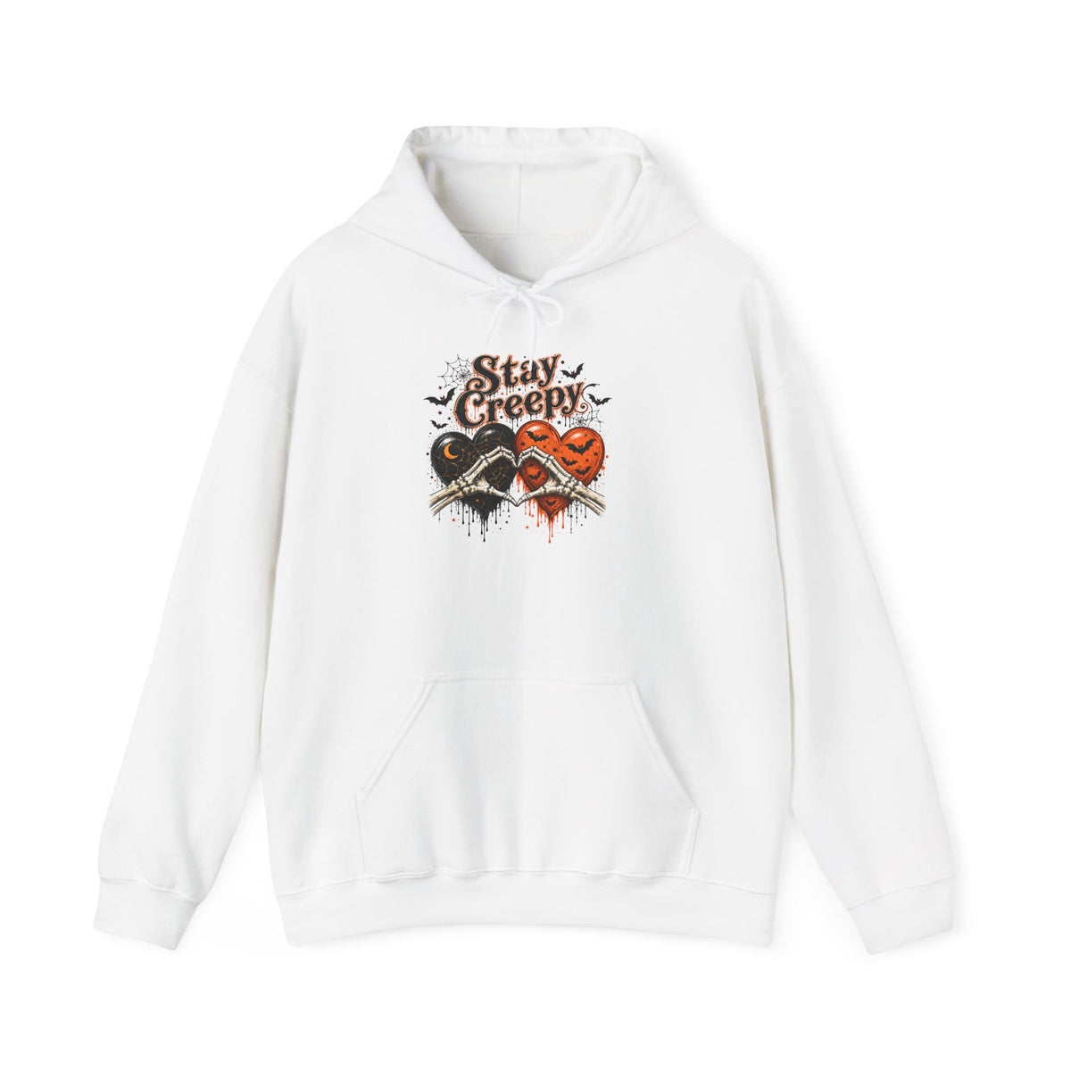 Creepy Heart Halloween Hoodie