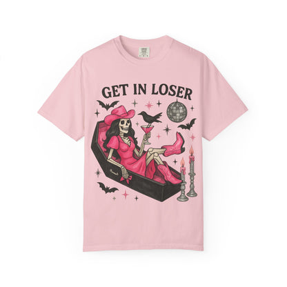 Get In Loser Skeleton Tee