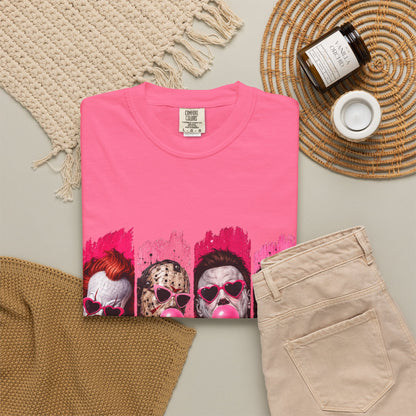 Creepy Clowns Bubblegum Graphic T-Shirt