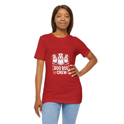 Cute Ghost Nurse T‑Shirt