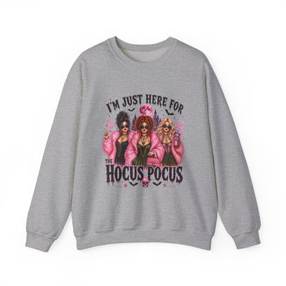 Hocus Pocus Pink Witches Crewneck Sweatshirt