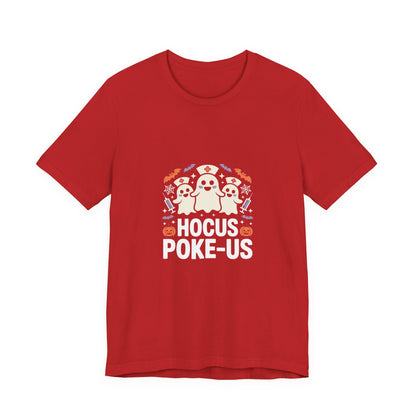 Hocus-POKE-USTee — Pumpkin & Bats T-Shirt