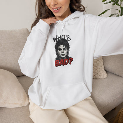 Michael Jackson Hoodie — "Who's Bad?" King of POP