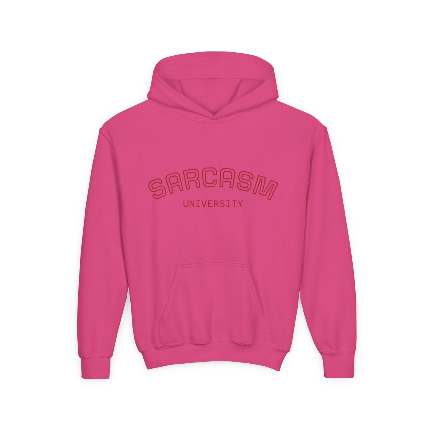 Youth Hoodie — "Sarcasm University" Pullover