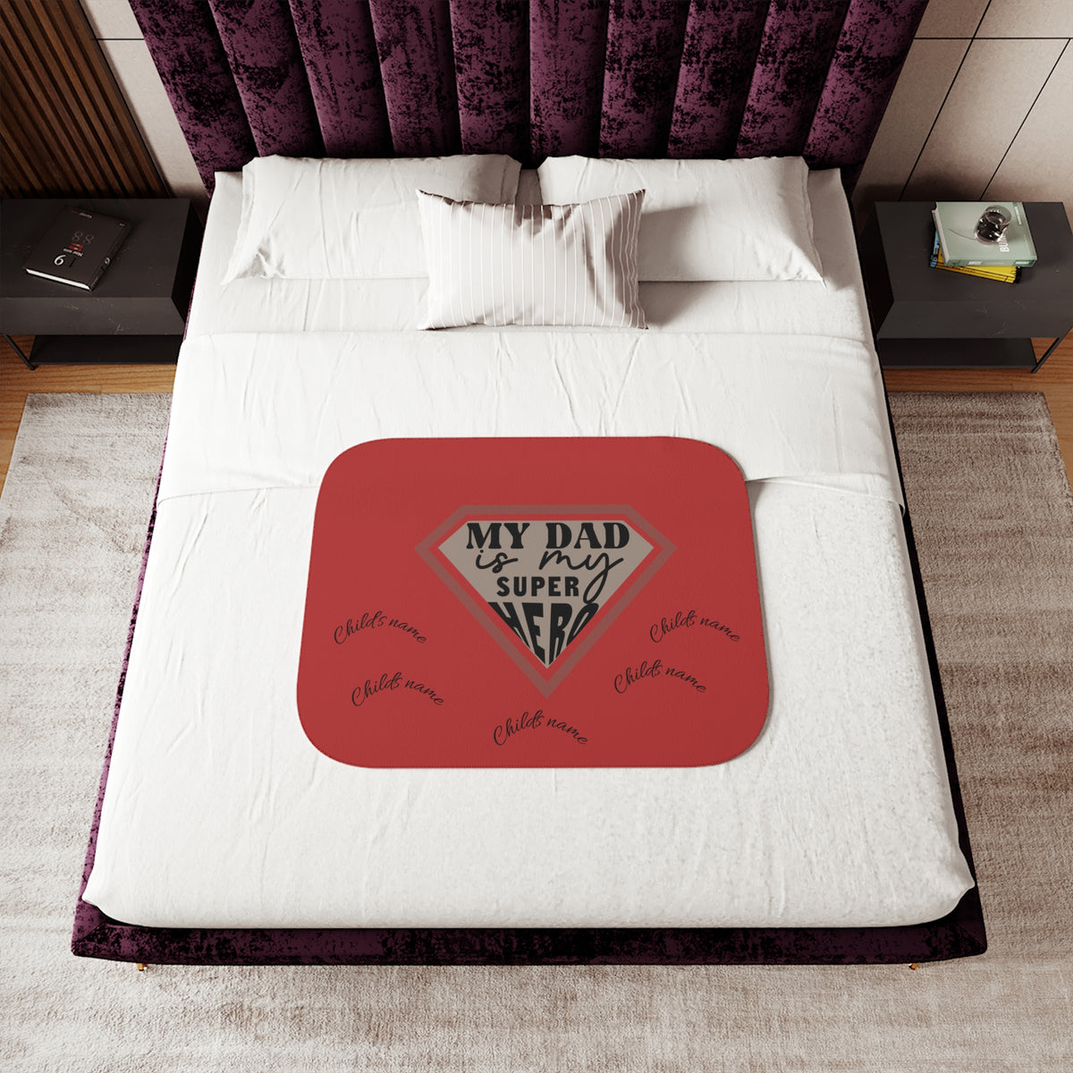 Sherpa Blanket- Great gift for Dad