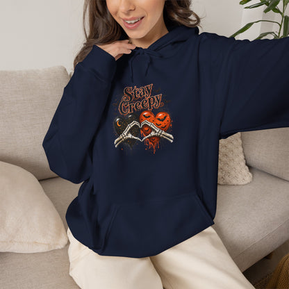 Creepy Heart Halloween Hoodie
