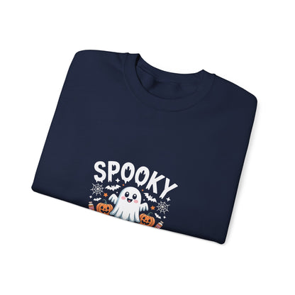 Nursing Director Crewneck Sweatshirt — Cute Halloween Pumpkin Nurse Design