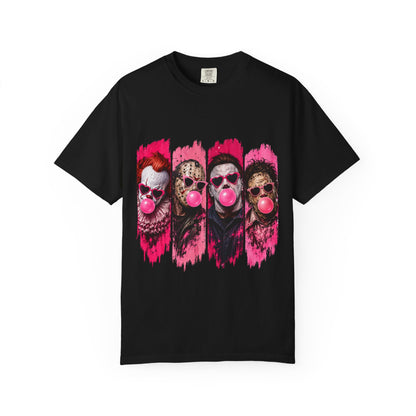 Creepy Clowns Bubblegum Graphic T-Shirt