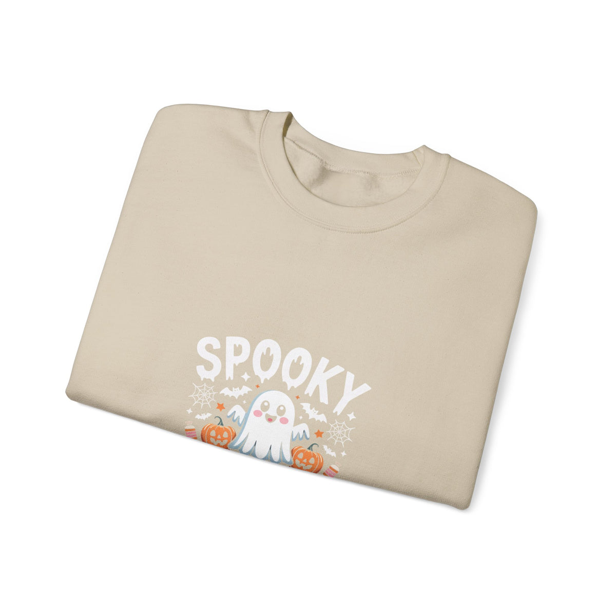 Nursing Director Crewneck Sweatshirt — Cute Halloween Pumpkin Nurse Design