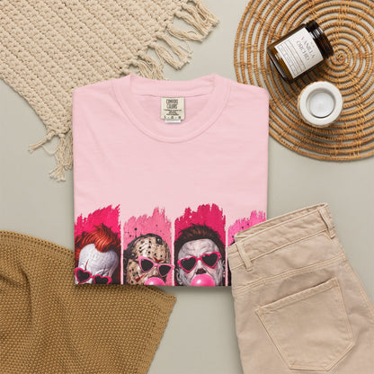 Creepy Clowns Bubblegum Graphic T-Shirt