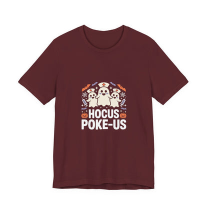 Hocus-POKE-USTee — Pumpkin & Bats T-Shirt