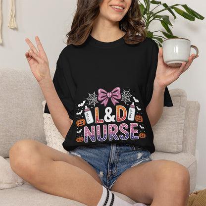 L&D Nurse Halloween T-Shirt